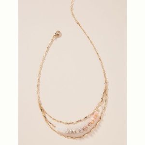 Anthropologie Pastel Dream Layered Necklace
